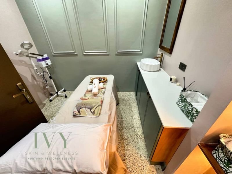 Treatment room at IVY Skin & Wellness